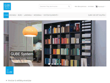 Tablet Screenshot of gube-system.com